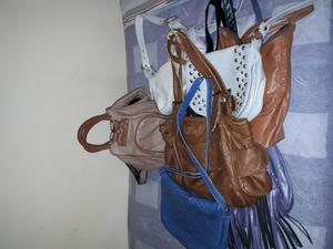 Lote de 8 carteras