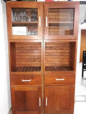 Rack Algarrobo Moderno