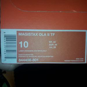 BOTINES NIKE "ORIGINALES" Magistax Onda II TF LASER ORANGE