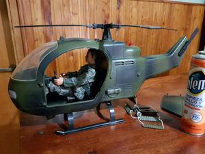 Helicoptero con sonido y soldado