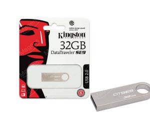Pen Drive Kingston 32gb Datatraveler Se9 El De Metal