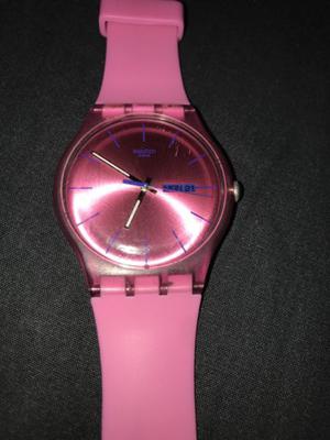 Reloj swatch rosa