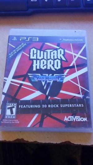 Vendo Guitar Hero para PS3.