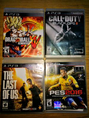 Vendo juegos de PlayStation 3