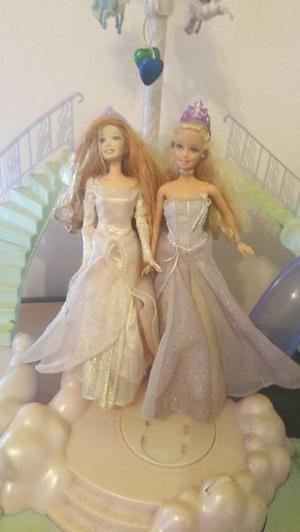 Castillo barbie con las 2 princesas incluidas