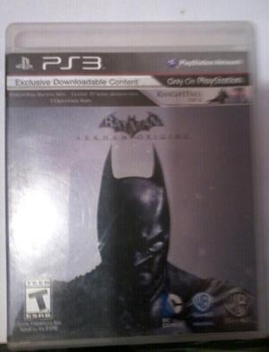 Juego ps3 batman arkham origins