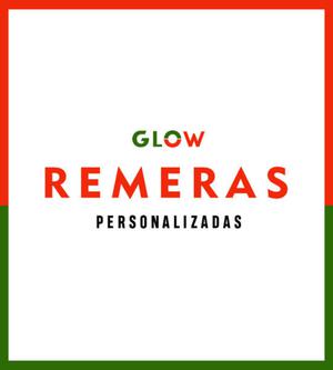 Remeras personalizadas GLOW