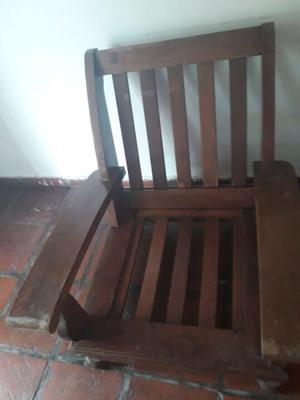 Sillón de algarrobo