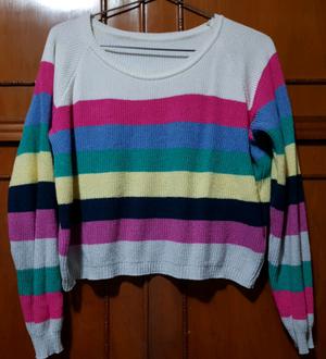 Sweater rayado colores