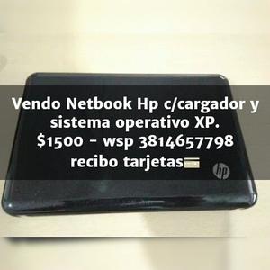 VENDO NETBOOK IMPECABLE