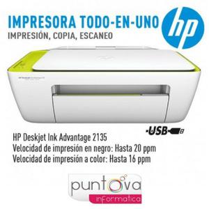 Impresora Hp Deskjet Multifuncion Wifi 