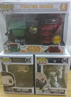 Lote de funko pop importados,originales!!