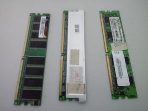 MEMORIA RAM DDR1 TENGO UNA DE 512MB Y DOS DE 256MB