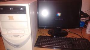 Pc Intel Pentium E Con Monitor,teclado/mouse Funcionando