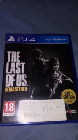 The last of us ps4 usado en perfecto estado