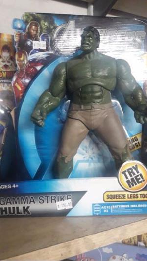 VEndo muñeco de Capitan America/hulk (dos modelos)