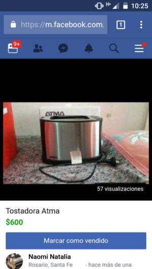 Vendo tostadora nueva