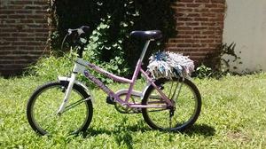 Bicicleta rodado 20, para nena