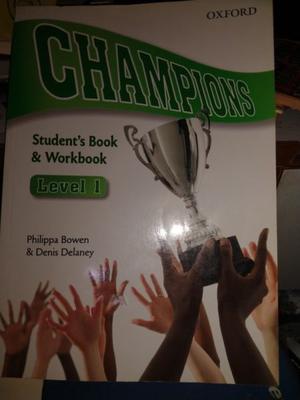 Champions Level 1 Student's - Workbook + CD Oxford SIN USO!!