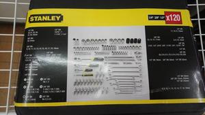 Juego de Tubos Stanley 120 Pzas