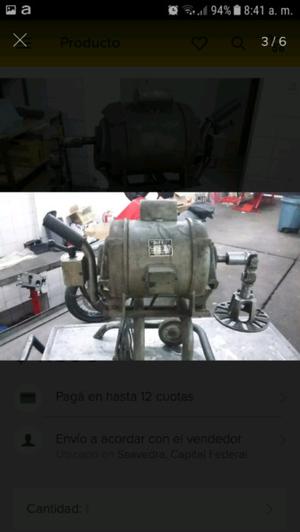 Motor para rectificar discos de freno sin desarmar con 2hp