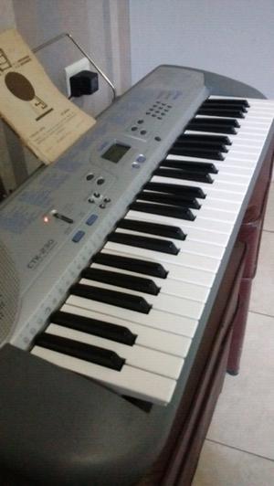 Teclado casio de 4 octavas teclas grandes