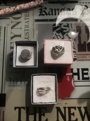 Vendo anillos de plata 925