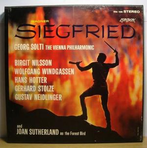 Wagner Sigfried Solti Vinilo 5 Lp Opera Import 33rpm London