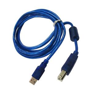 Cable USB A/B impresora 2.0 con filtros 5 Mts Electrónica