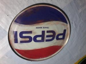 Chapa replica publicidad cartel Pepsi decorativa
