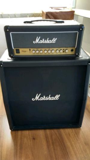 Amplificador Marshall Haze 15 y caja Marshall