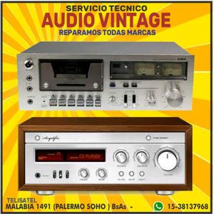 Audio Vintage Servicio tecnico