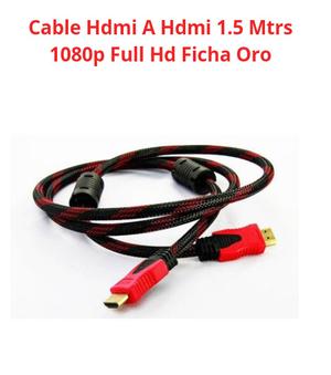 Cable Hdmi 1,5 mts