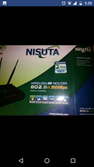 Router Nisuta 3Antenas