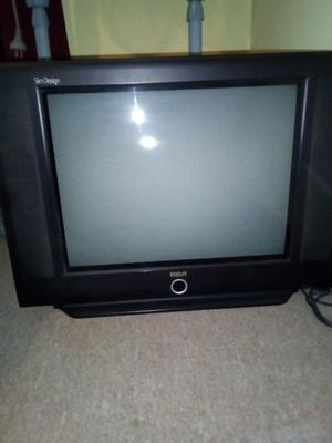 TV 21" RCA pantalla plana impecable con control