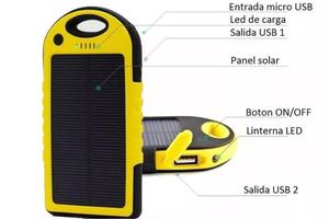 Cargador portátil solar de MA
