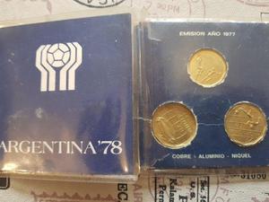 Monedas Mundial 78 Edicion  Originales!!