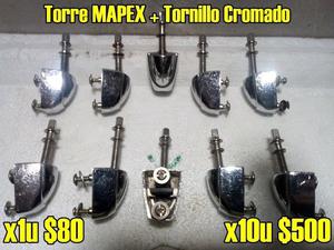 Torre Mapex + Tornillo Cromado - Batería Percusión