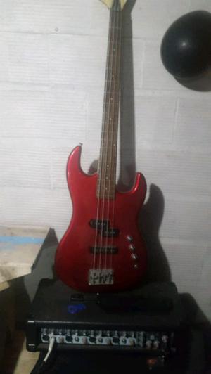 Vendo bajo Nashville PB-33 4 cuerdas con 3 micrófonos