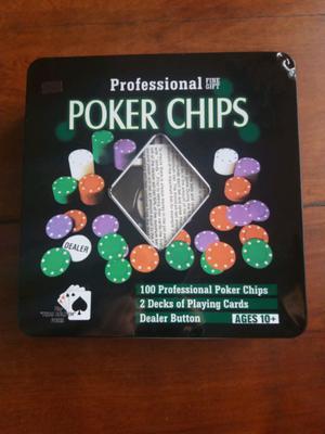 Fichas De Poker Profesional (Profesional Poker Chips)