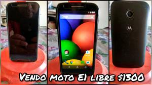 Moto E1 libre