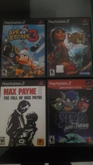 Playstation 2 ps2 juegos originales precio cada uno