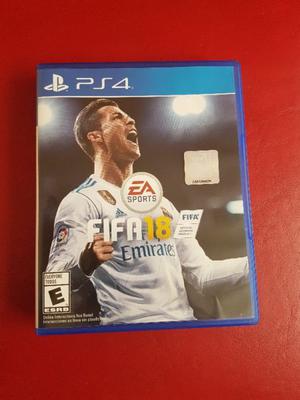 Vendo FIFA 18 para PS4 Original