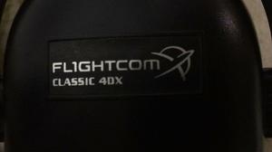 Auriculares Aeronauticos Flightcom 4DX Nuevos! Stock 