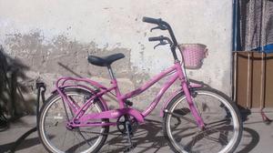 Bicicleta rosa rodado 16