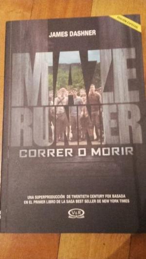 Libro MAZE RUNNER CORRER O MORIR Edición ESPECIAL