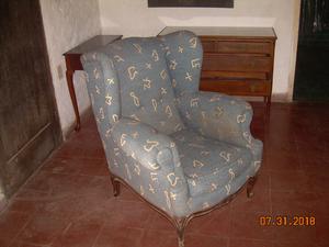 Sillón Antiguo Grandfather Berger 1 Cuerpo