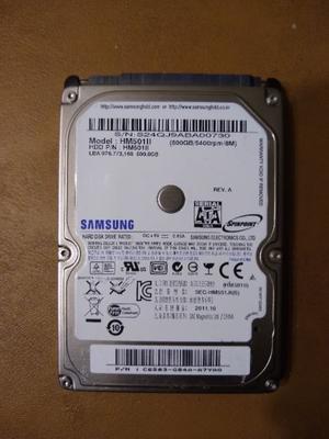Disco Rígido Samsung 500GB