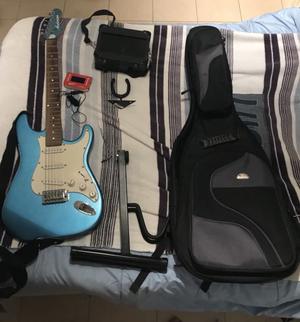 Guitarra eléctrica y accesorios