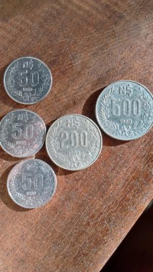 Monedas Uruguayas Antigüas